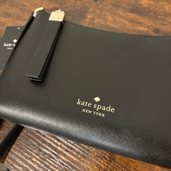 Authentic Kate Spade black Sadie Crossbody Bag, NWT - Picture 4 of 5
